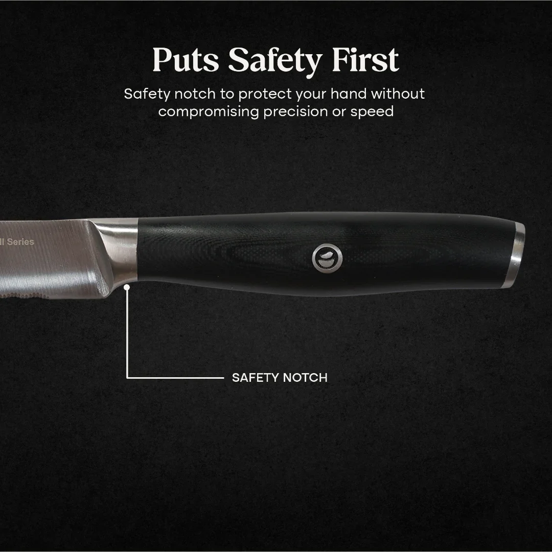 5" High Carbon Stainless Steel Steak Knife - Image 6