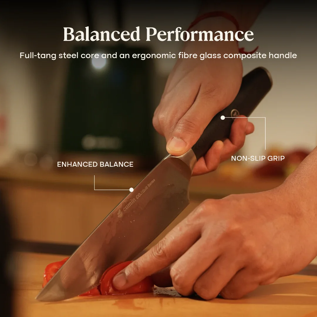 7" High Carbon Stainless Steel Chef Knife - Image 5