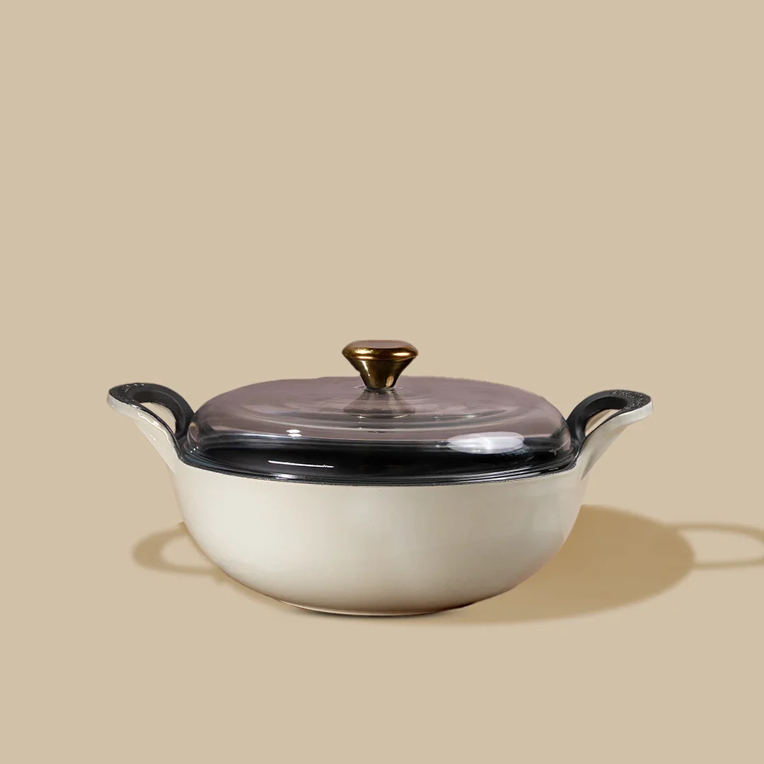 No. 10 Enamel Cast Iron Kadai (3L) - Image 22