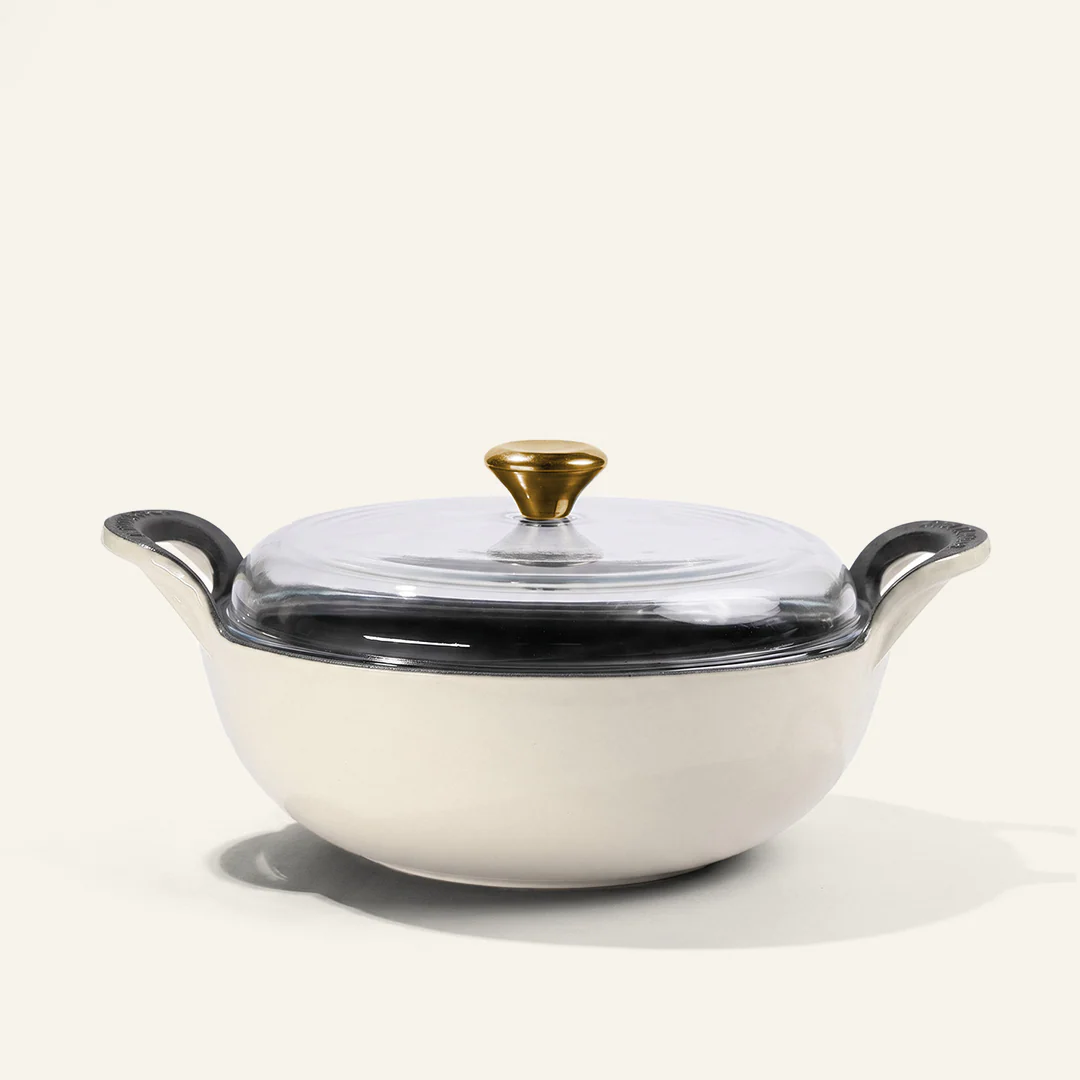No. 10 Enamel Cast Iron Kadai (3L) - Image 4