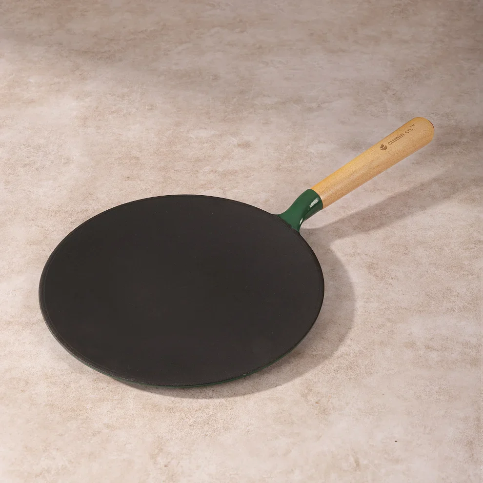 No. 10 Enamel Cast Iron Roti Tawa (26cm) - Image 21