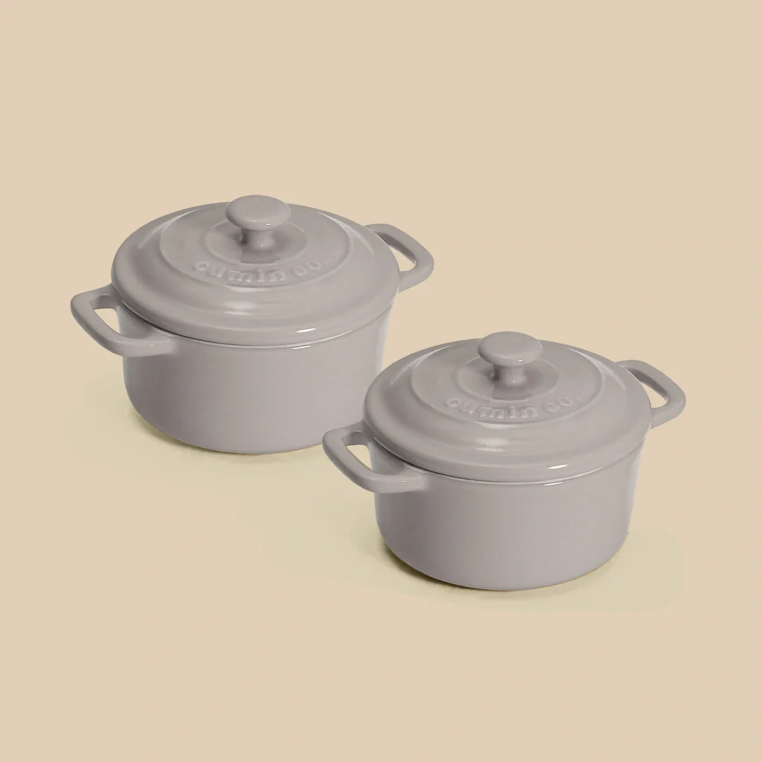 Ceramic Mini Cocottes (Set of 2) - Image 3