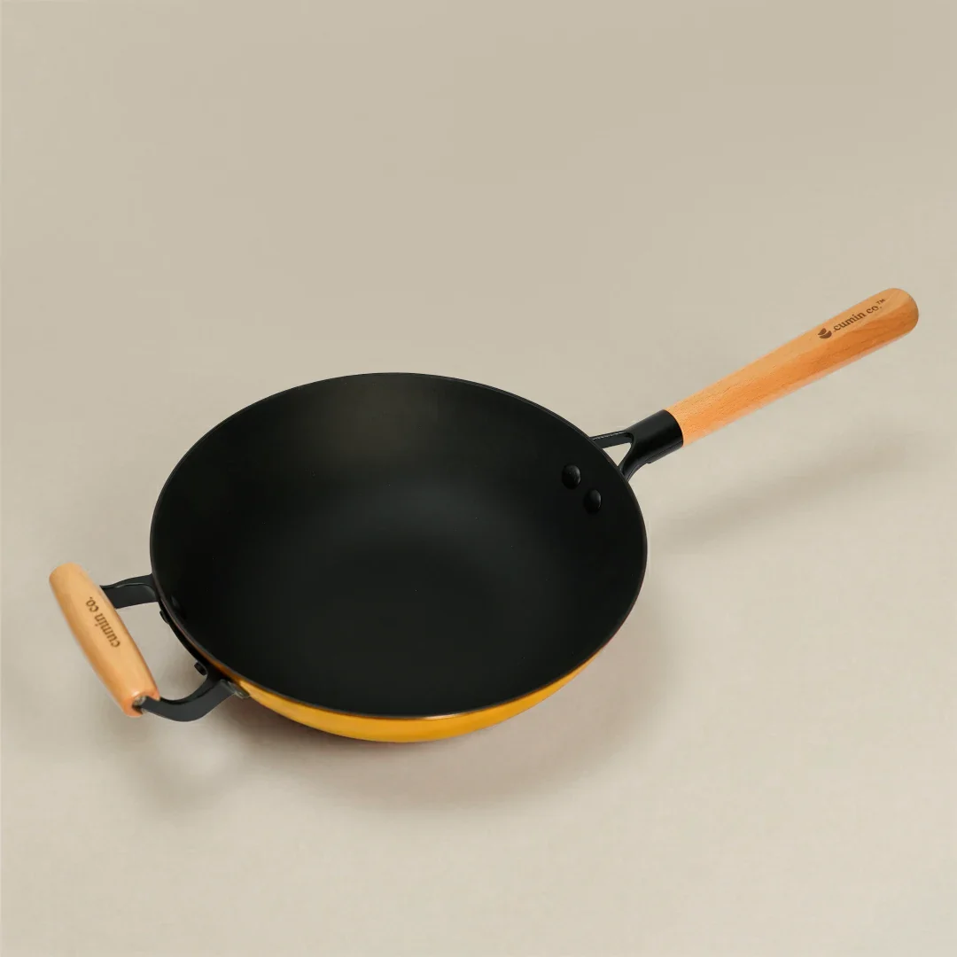 No. 10 Cast Iron Wok LITE (26cm) - Image 8