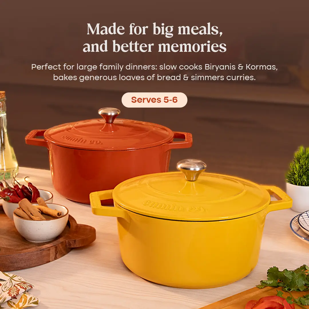No. 10 Enamel Cast Iron Dutch Oven (5L) - Image 18