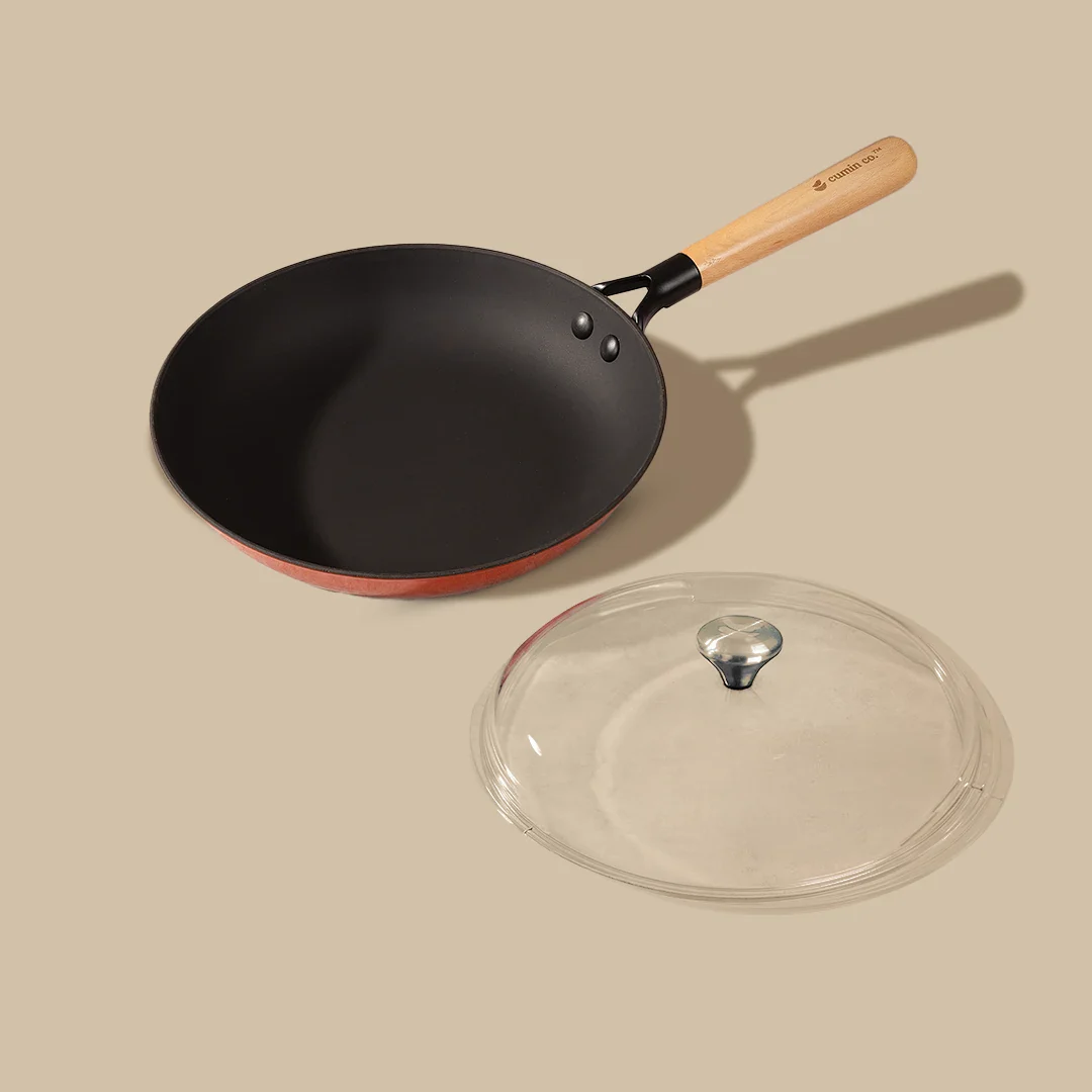 No. 10 Enamel Cast Iron Pan LITE (26cm) - Image 4