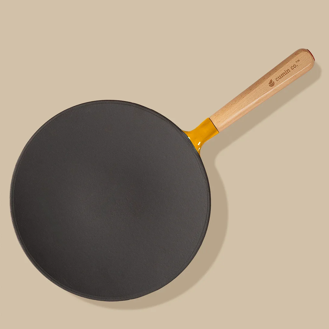 No. 10 Enamel Cast Iron Roti Tawa (26cm) - Image 7