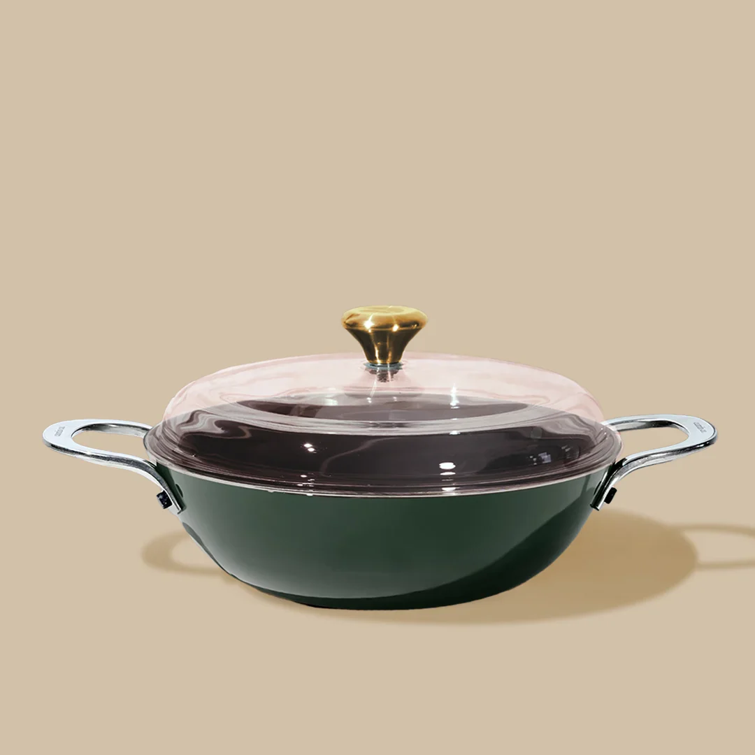 No. 11 Enamel Cast Iron Kadai LITE (3.9L) - Image 27