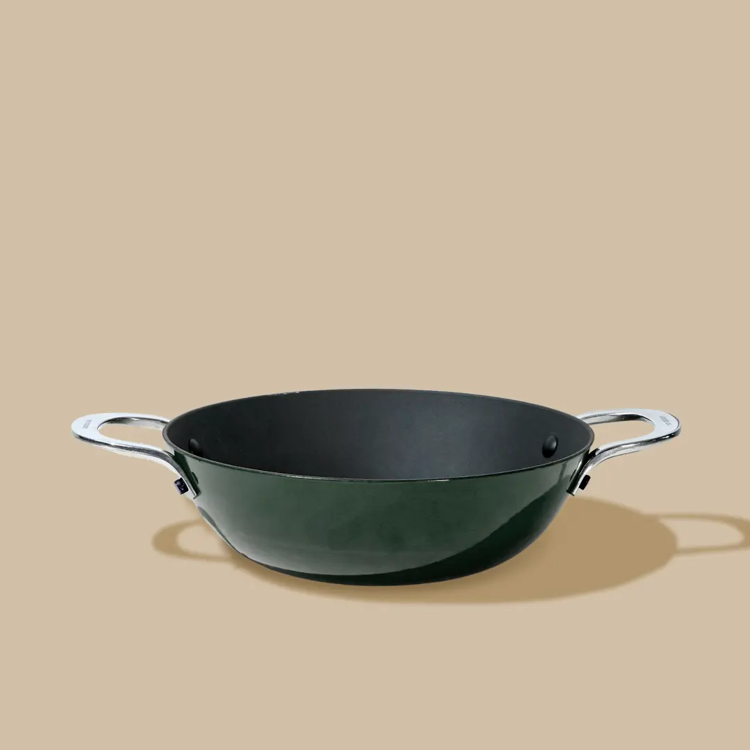 No. 11 Enamel Cast Iron Kadai LITE Without Lid (3.9L) - Image 19