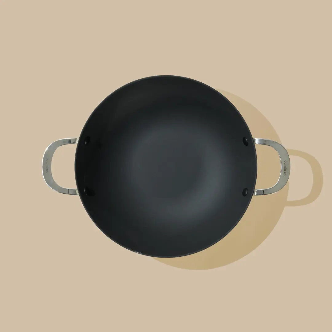 No. 11 Enamel Cast Iron Kadai LITE Without Lid (3.9L) - Image 6