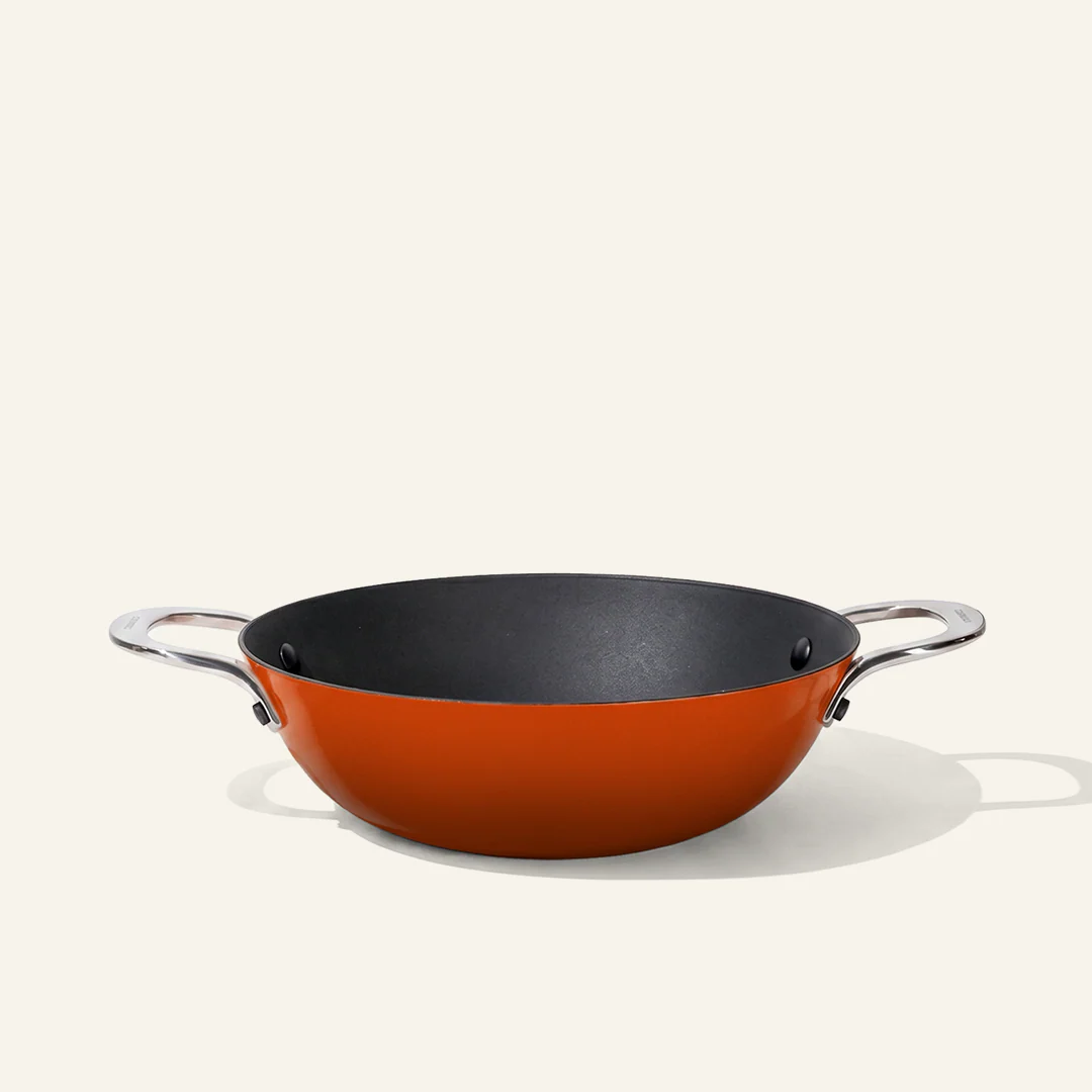 No. 11 Enamel Cast Iron Kadai LITE Without Lid (3.9L) - Image 7
