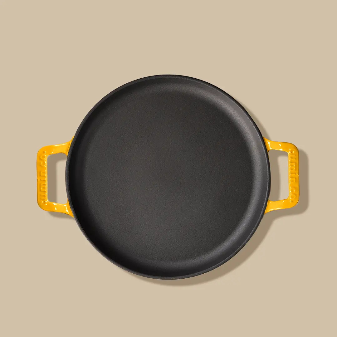 No. 12 Enamel Cast Iron Dosa Tawa (30cm) - Image 10