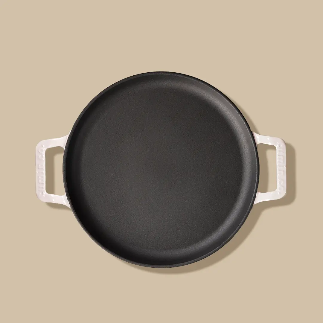 No. 12 Enamel Cast Iron Dosa Tawa (30cm) - Image 12