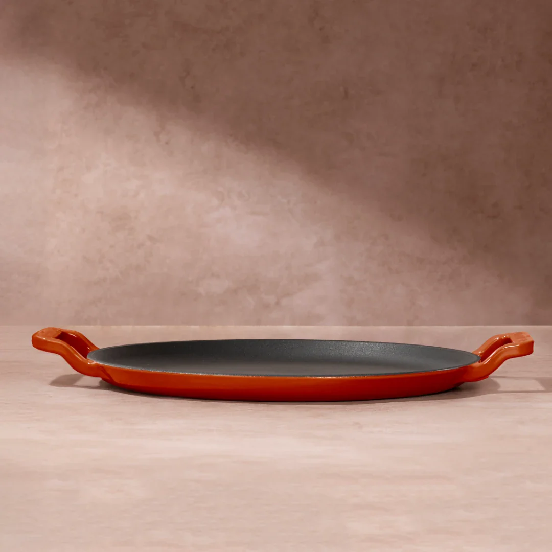 No. 12 Enamel Cast Iron Dosa Tawa (30cm) - Image 23