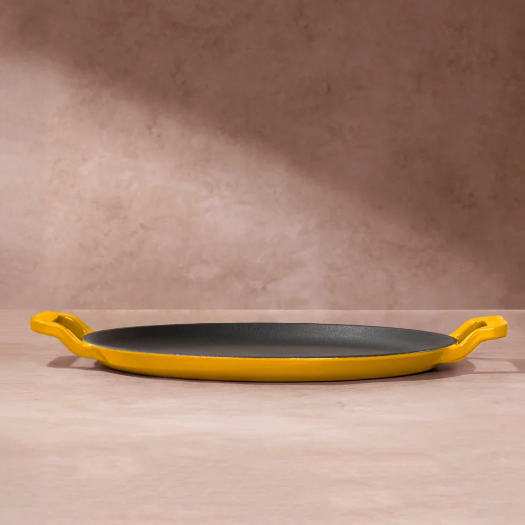 No. 12 Enamel Cast Iron Dosa Tawa (30cm) - Image 25