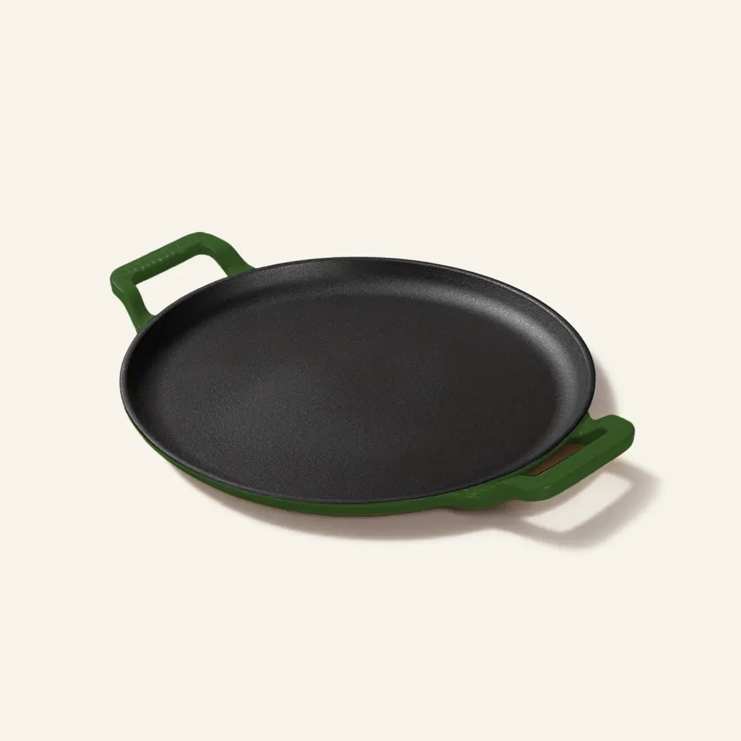 No. 12 Enamel Cast Iron Dosa Tawa (30cm) - Image 4