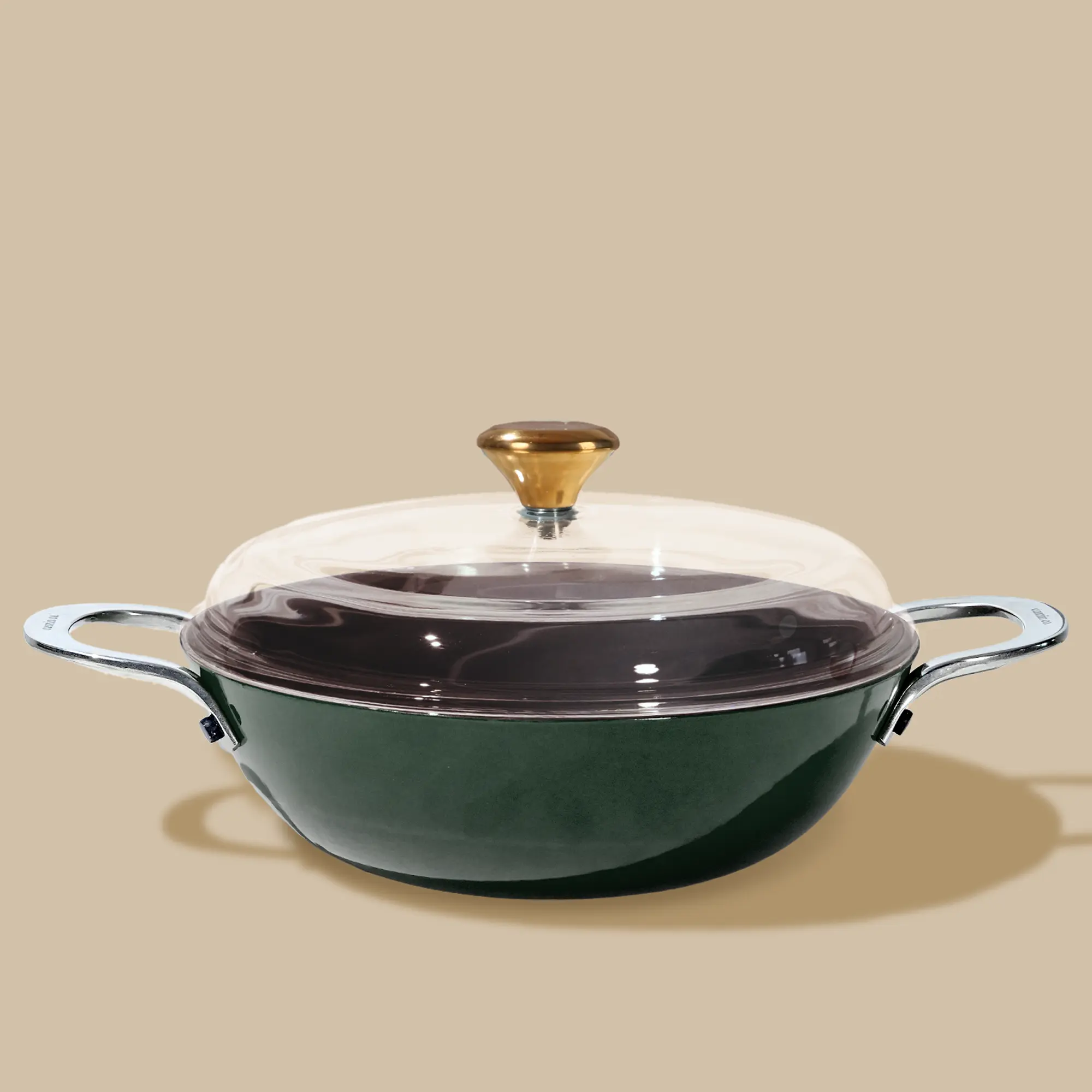 No. 13 Enamel Cast Iron Kadai LITE (5.5L) - Image 24