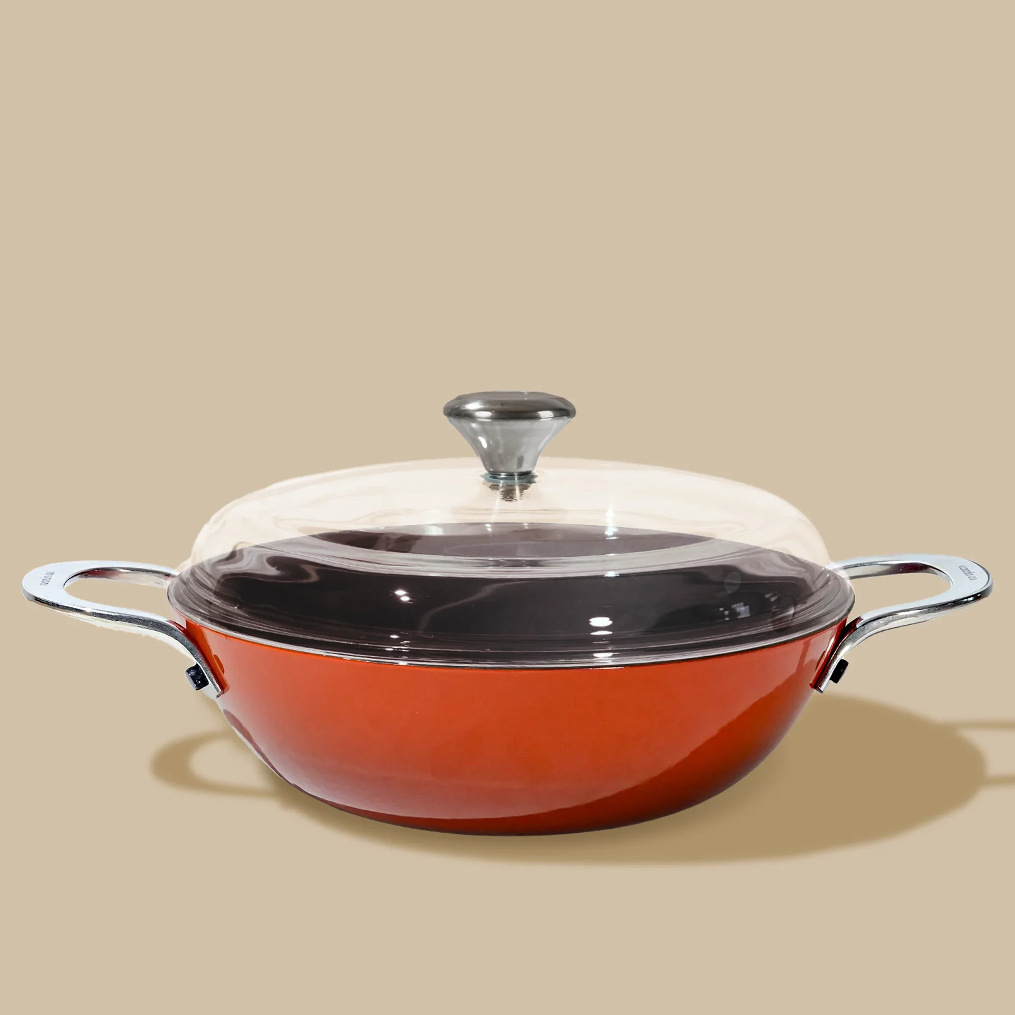 No. 13 Enamel Cast Iron Kadai LITE (5.5L) - Image 25