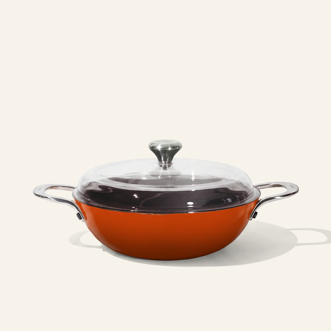 No. 13 Enamel Cast Iron Kadai LITE (5.5L) - Image 5