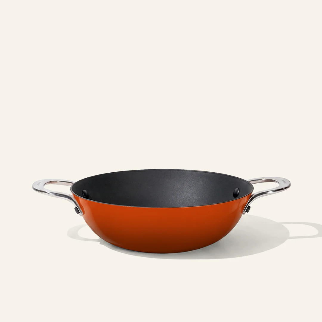 No. 13 Enamel Cast Iron Kadai LITE Without Lid (5.5L) - Image 4