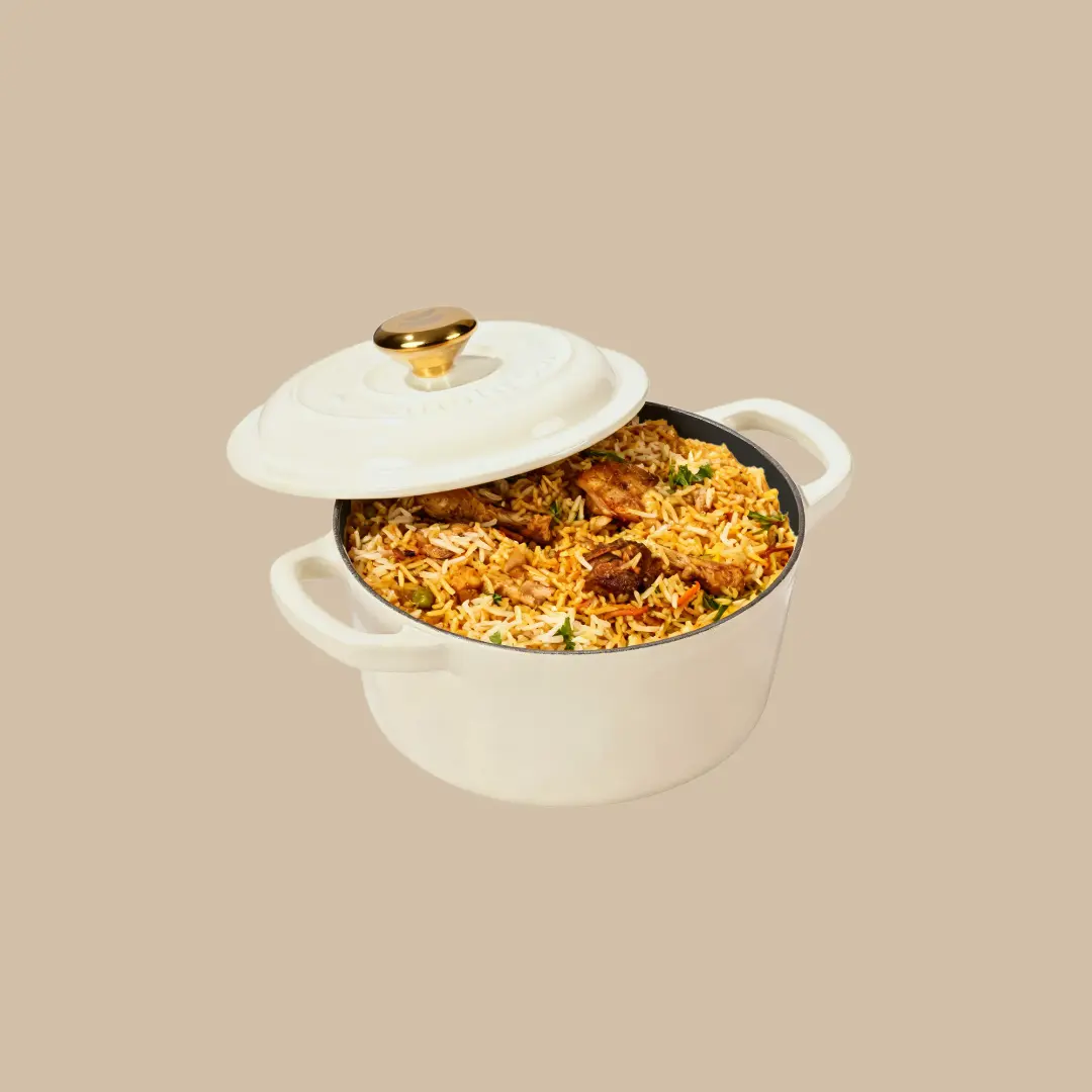 No. 6 Enamel Cast Iron Dutch Oven (1.2L) - Image 10