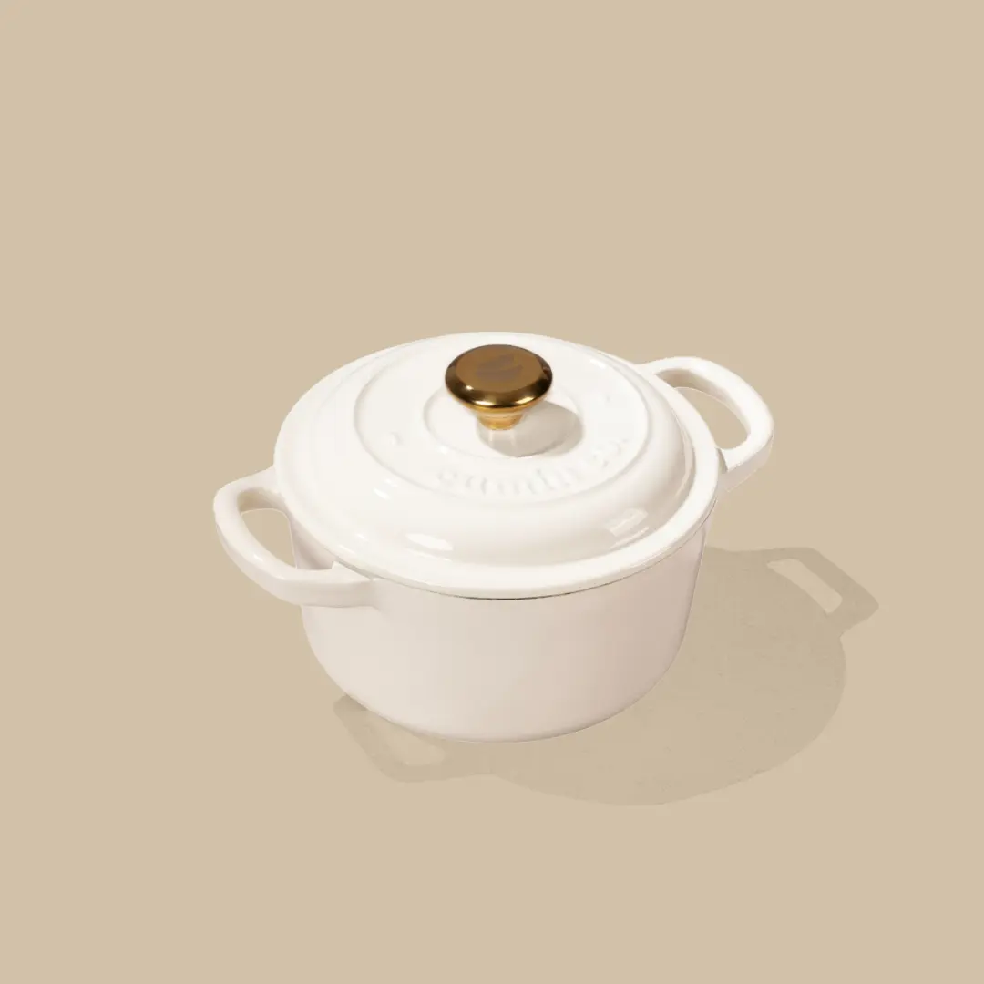 No. 6 Enamel Cast Iron Dutch Oven (1.2L) - Image 12