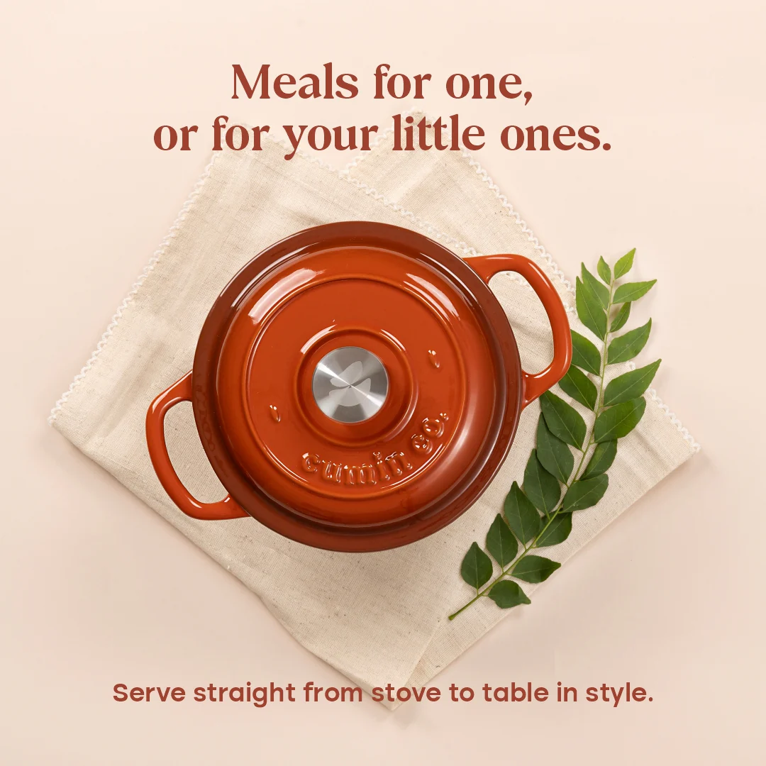 No. 6 Enamel Cast Iron Dutch Oven (1.2L) - Image 17