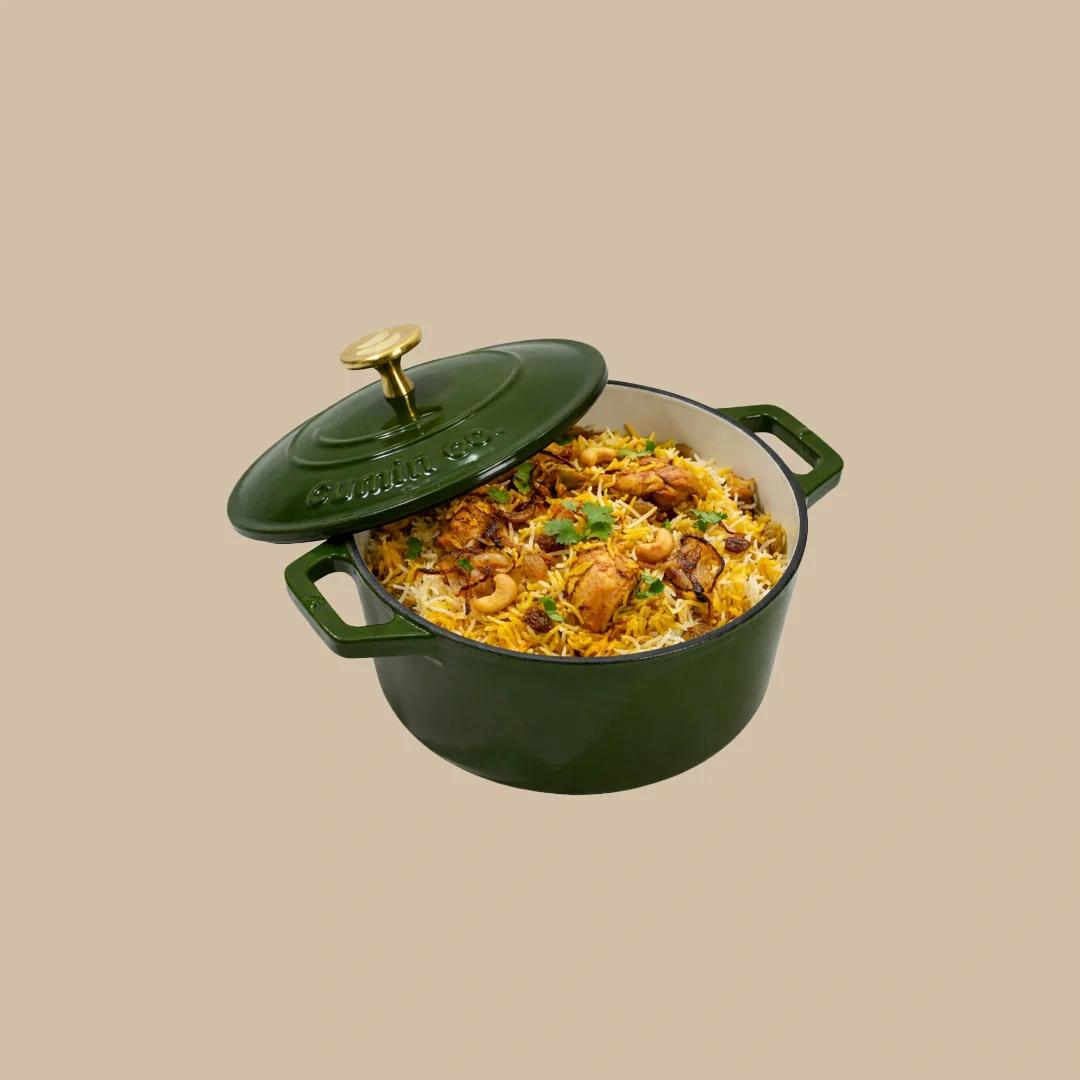 No. 6 Enamel Cast Iron Dutch Oven (1.2L) - Image 4