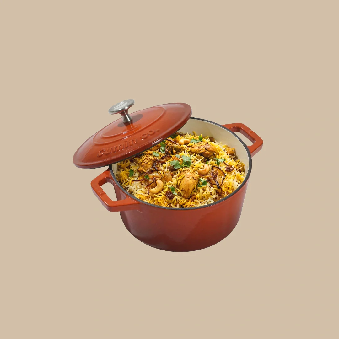 No. 6 Enamel Cast Iron Dutch Oven (1.2L) - Image 7