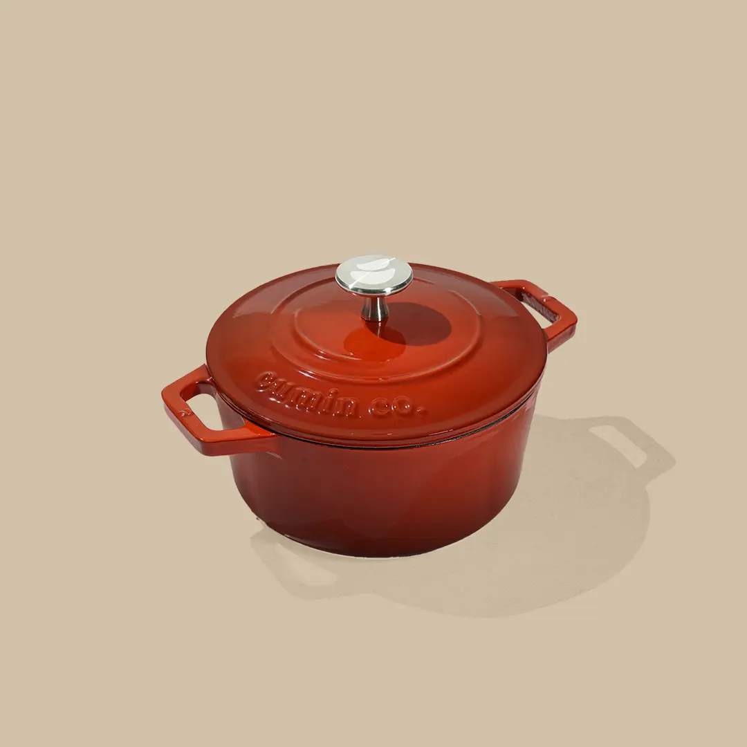 No. 6 Enamel Cast Iron Dutch Oven (1.2L) - Image 9