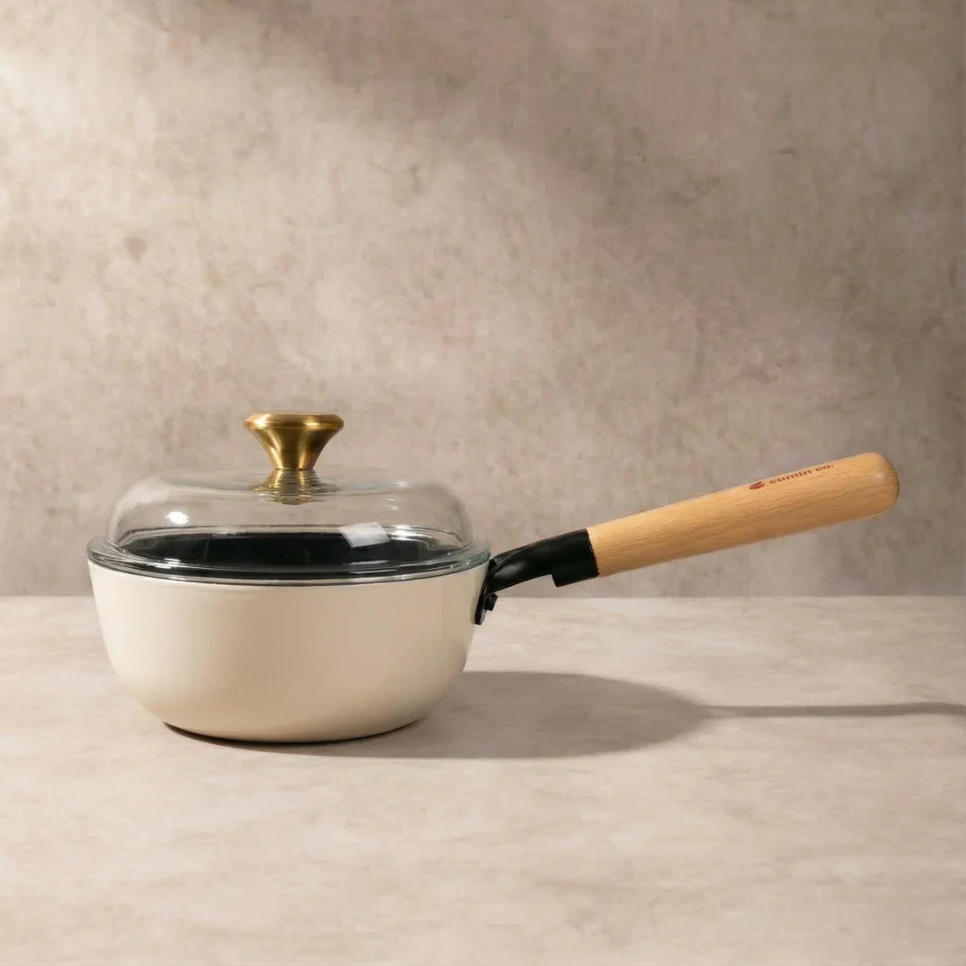 No. 7 Enamel Cast Iron Sauce Pan (1.3L) - Image 12