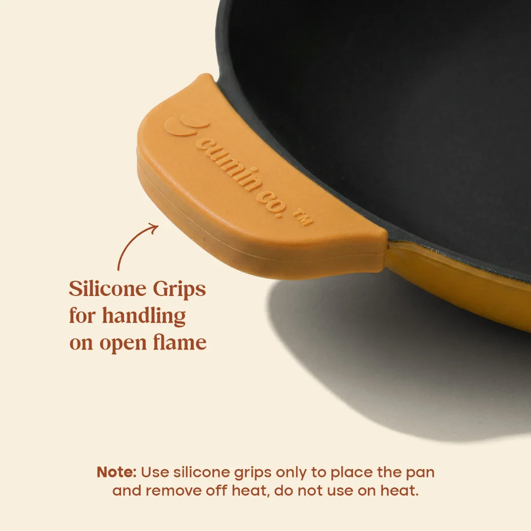 No. 8 Enamel Cast Iron Appam Pan (22cm) - Image 24
