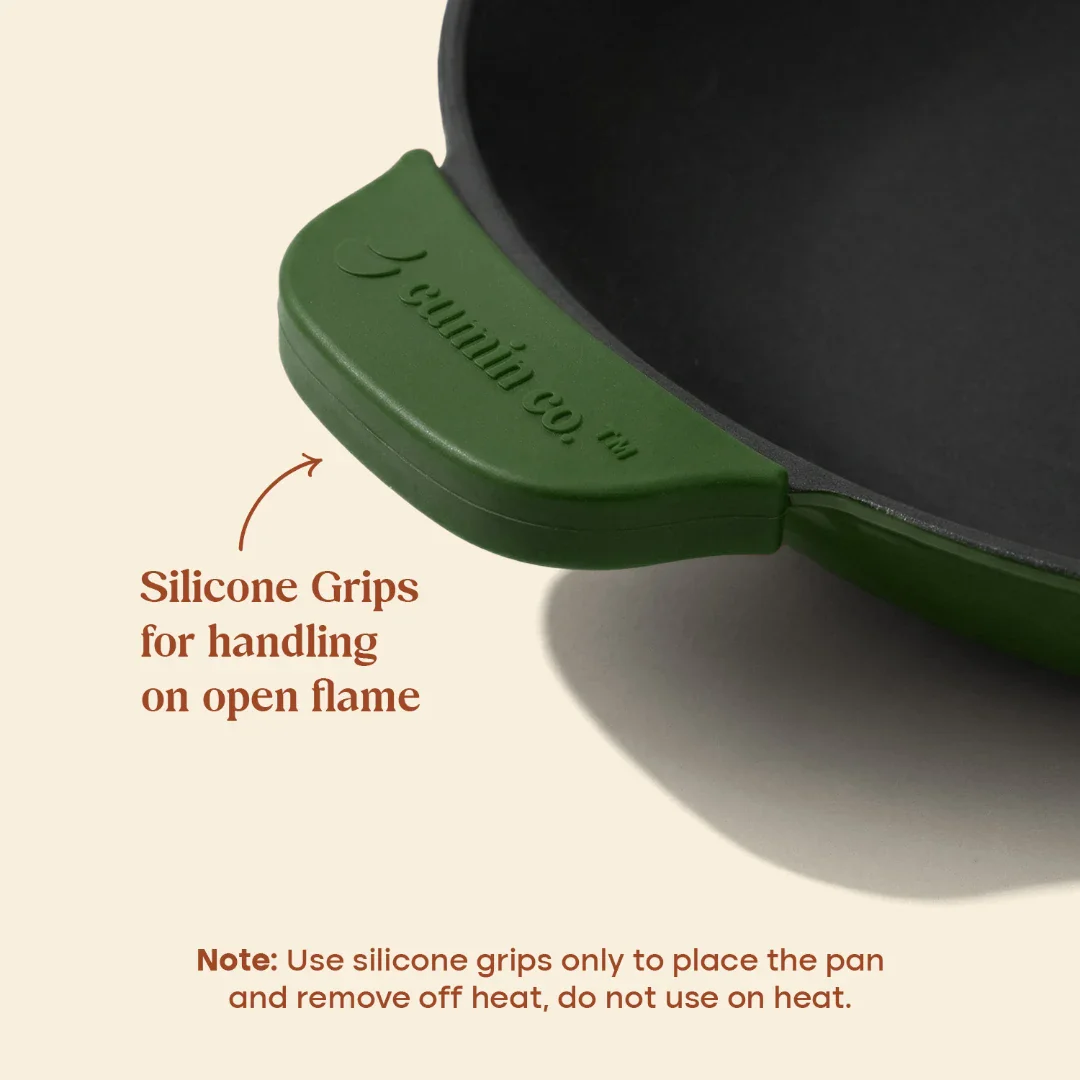 No. 8 Enamel Cast Iron Appam Pan (22cm) - Image 8