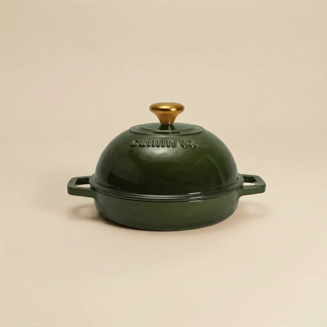 No. 8 Enamel Cast Iron Bread Oven (20cm) - Image 15
