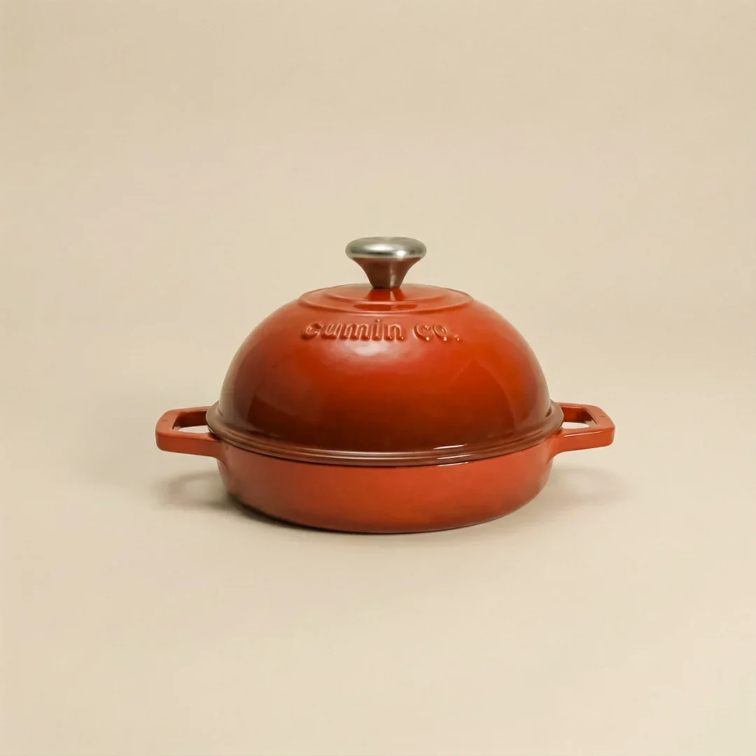 No. 8 Enamel Cast Iron Bread Oven (20cm) - Image 17