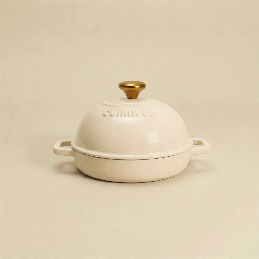 No. 8 Enamel Cast Iron Bread Oven (20cm) - Image 19