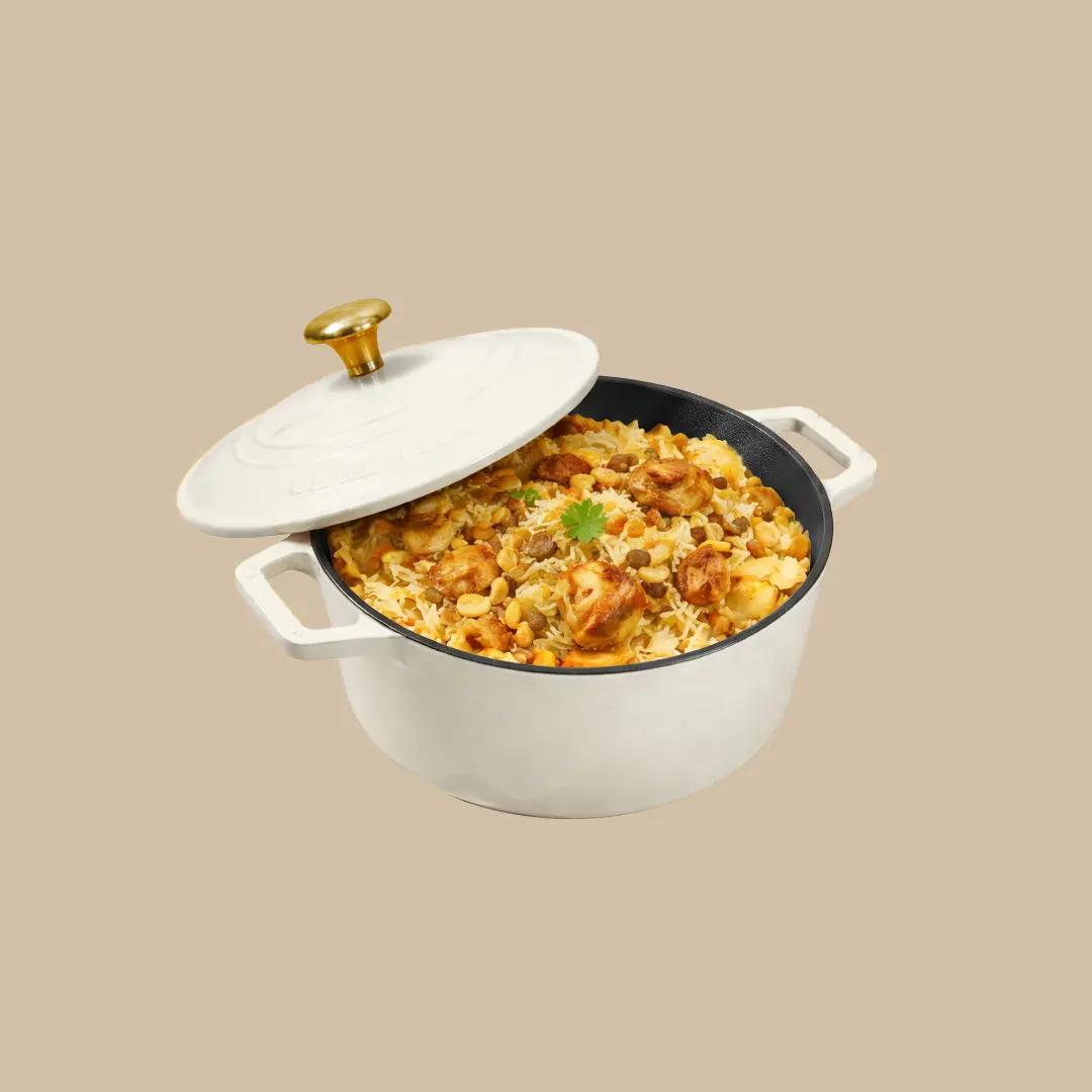 No. 8 Enamel Cast Iron Dutch Oven (2.5L) - Image 10