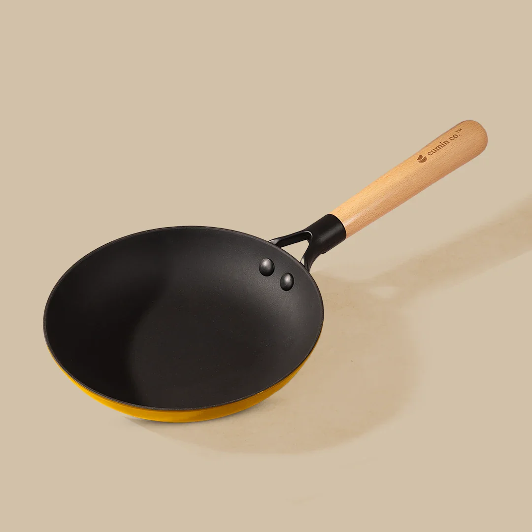 No. 8 Enamel Cast Iron Pan LITE (20cm) - Image 5