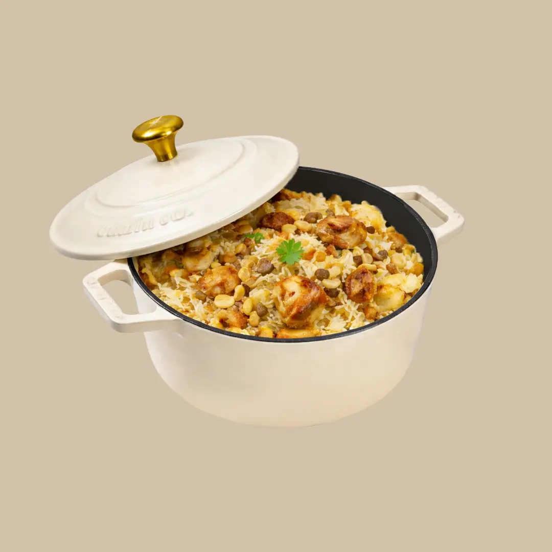 No. 9 Enamel Cast Iron Dutch Oven (4L) - Image 10