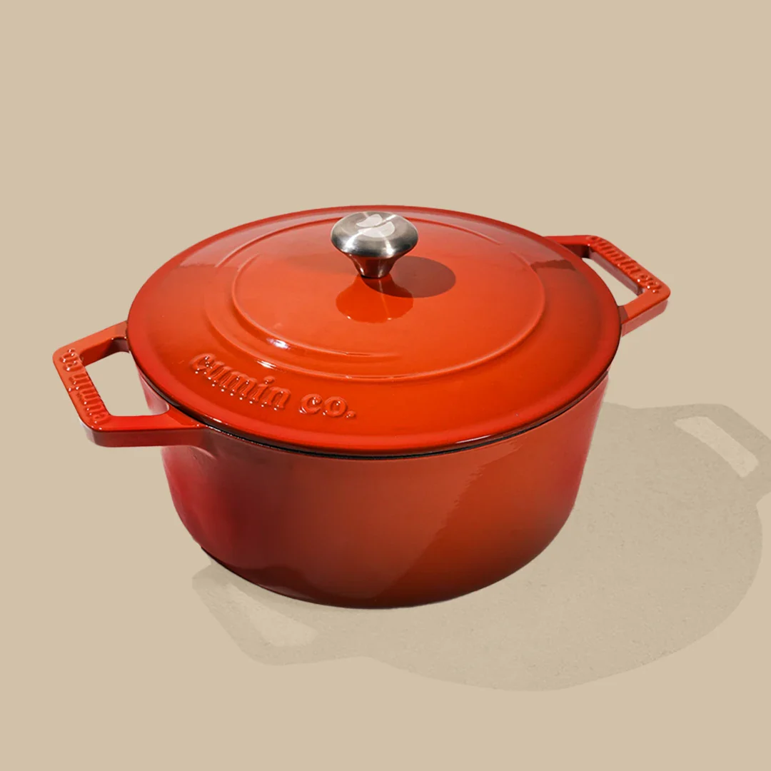 No. 9 Enamel Cast Iron Dutch Oven (4L) - Image 3