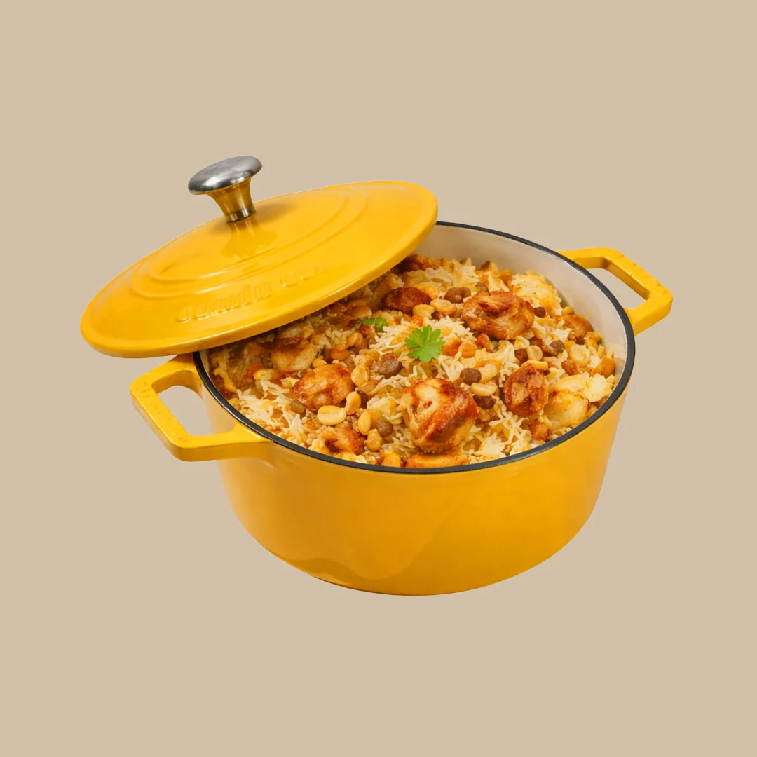 No. 9 Enamel Cast Iron Dutch Oven (4L) - Image 7