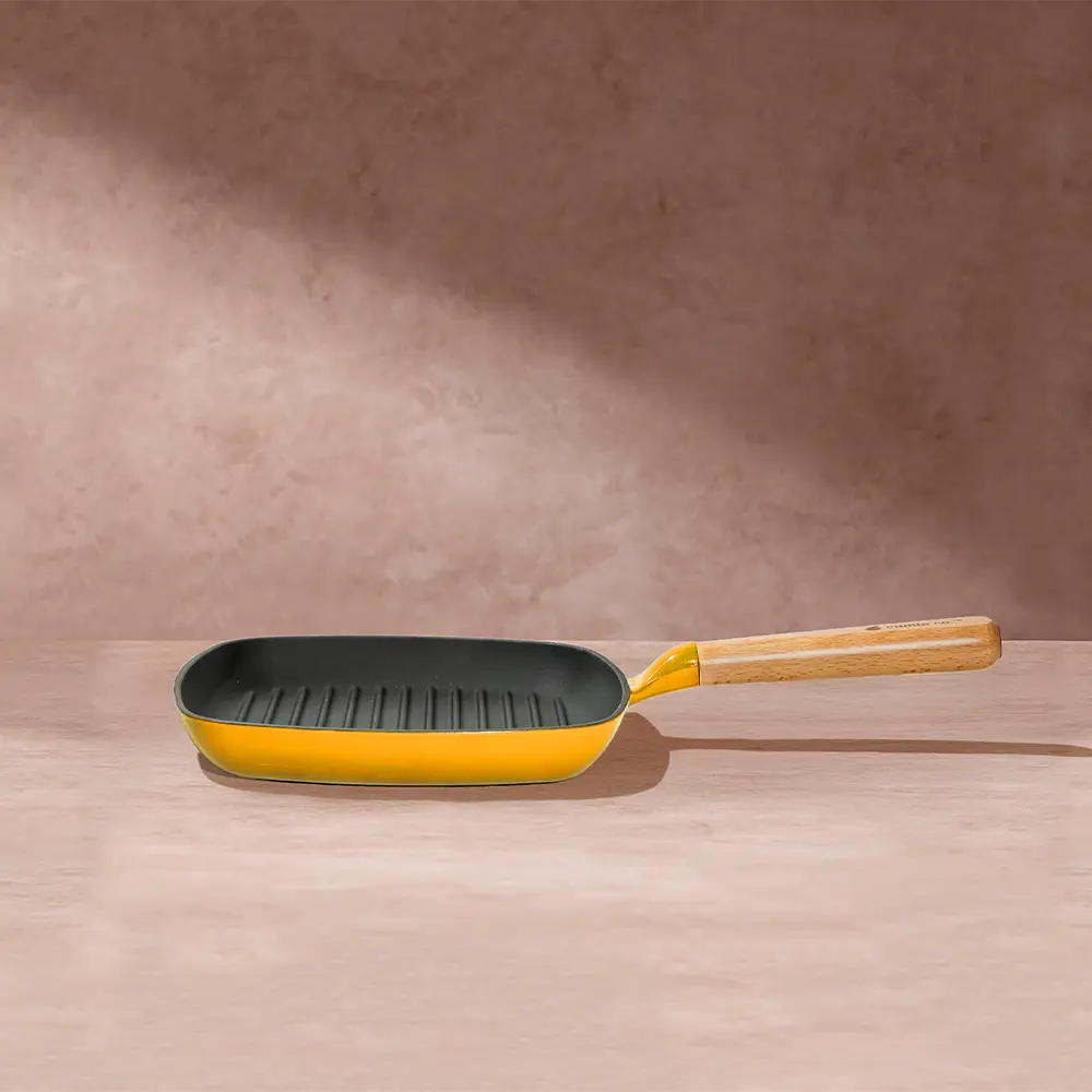 No. 9 Enamel Cast Iron Griddle (24cm) - Image 12