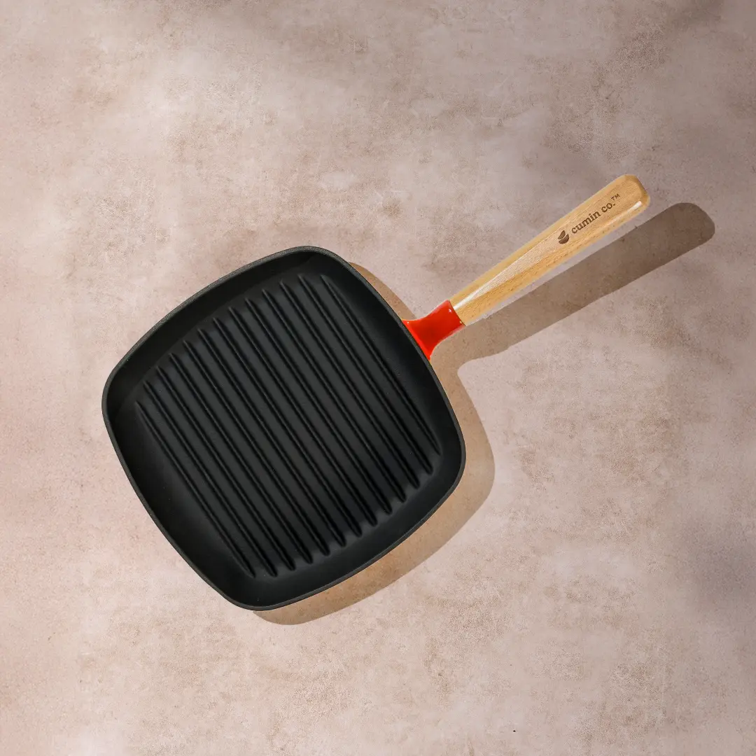 No. 9 Enamel Cast Iron Griddle (24cm) - Image 5