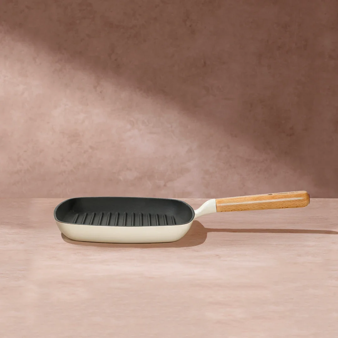 No. 9 Enamel Cast Iron Griddle (24cm) - Image 9