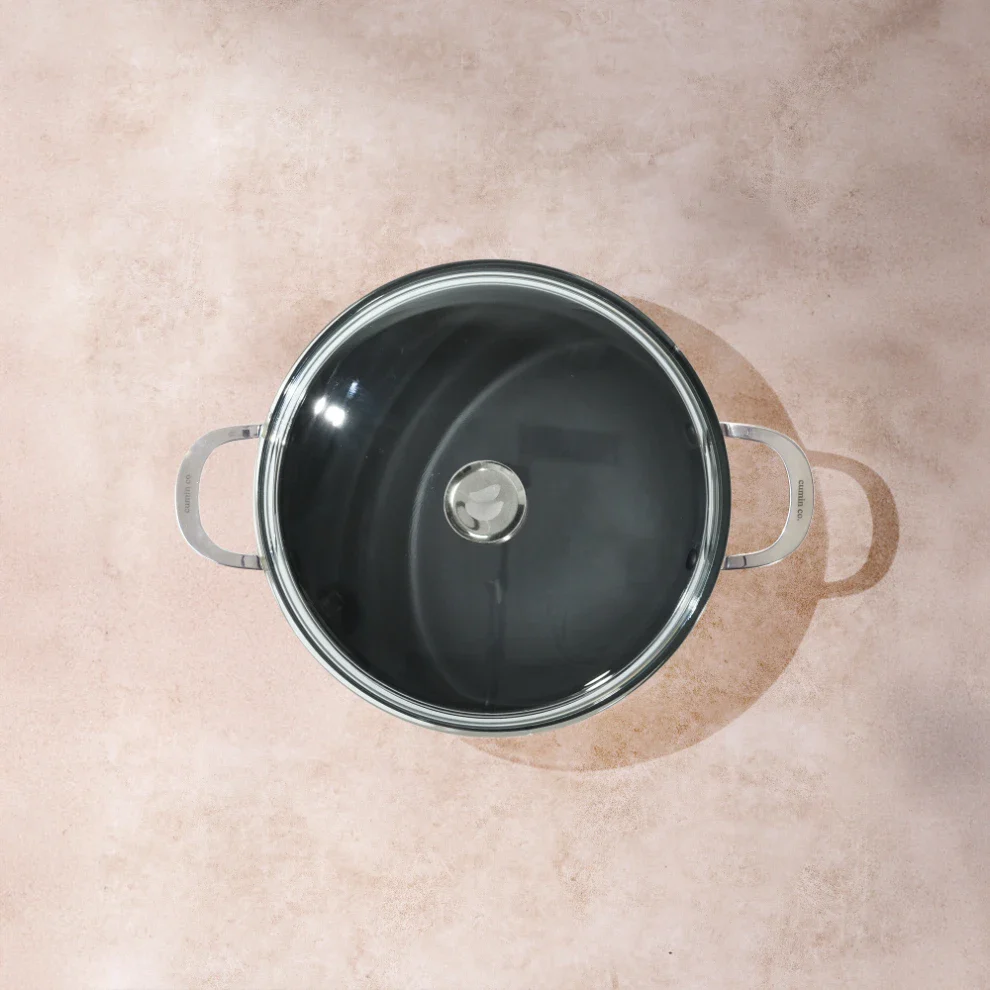 No. 9 Enamel Cast Iron Kadai LITE (2.1L) - Image 15