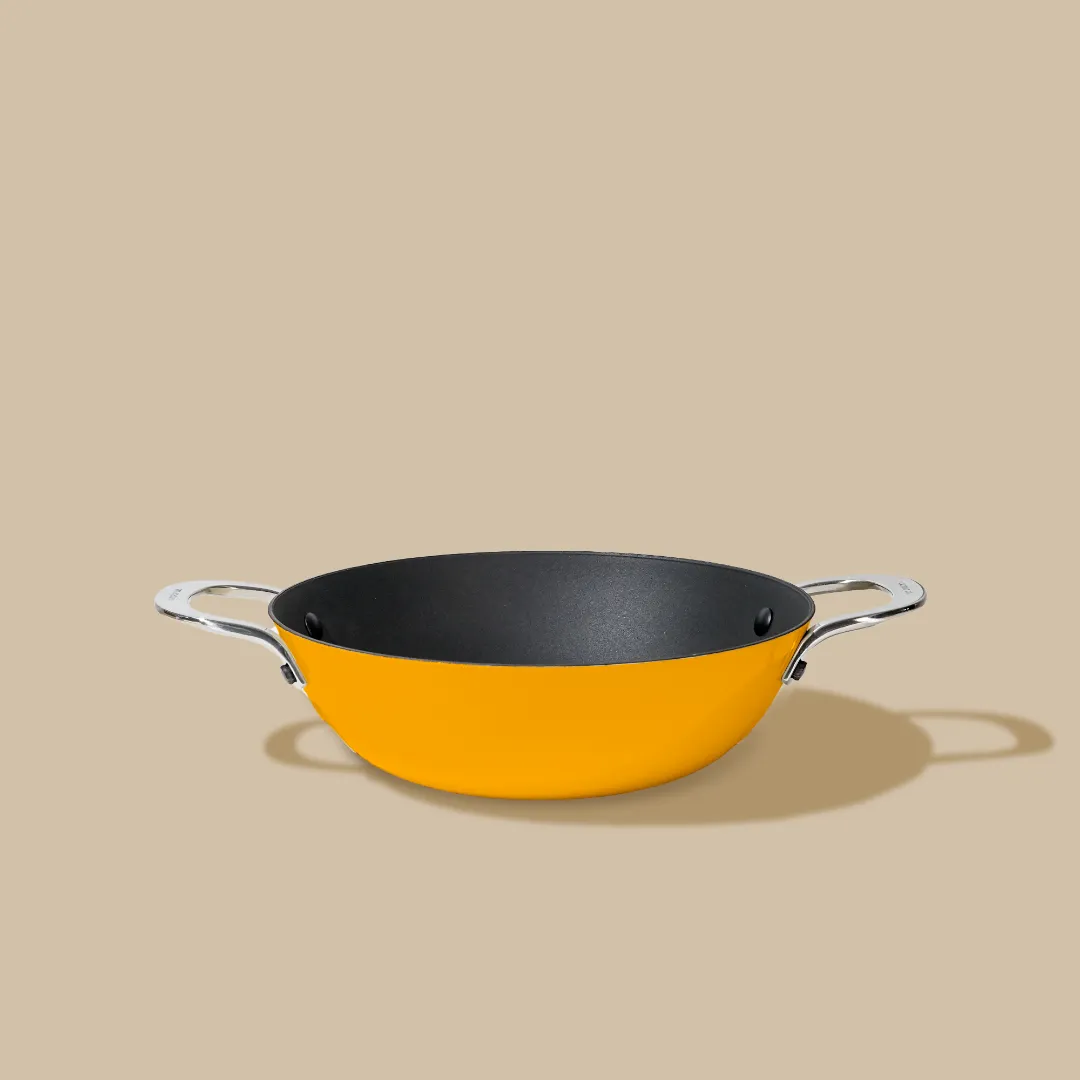 No. 9 Enamel Cast Iron Kadai LITE (2.1L) - Image 25