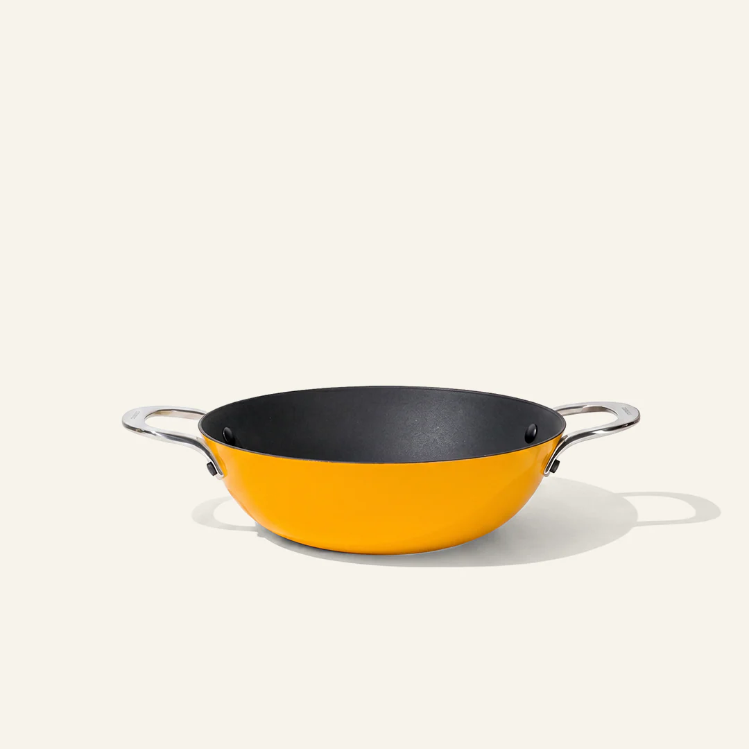 No. 9 Enamel Cast Iron Kadai LITE Without Lid (2.1L) - Image 6