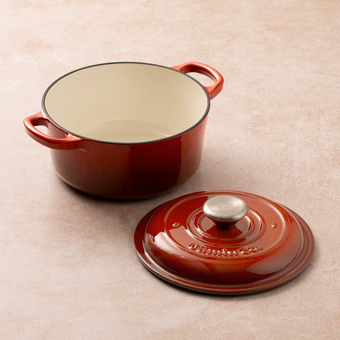 No. 9 Enamel Cast Iron Dutch Oven (4L) - Image 2