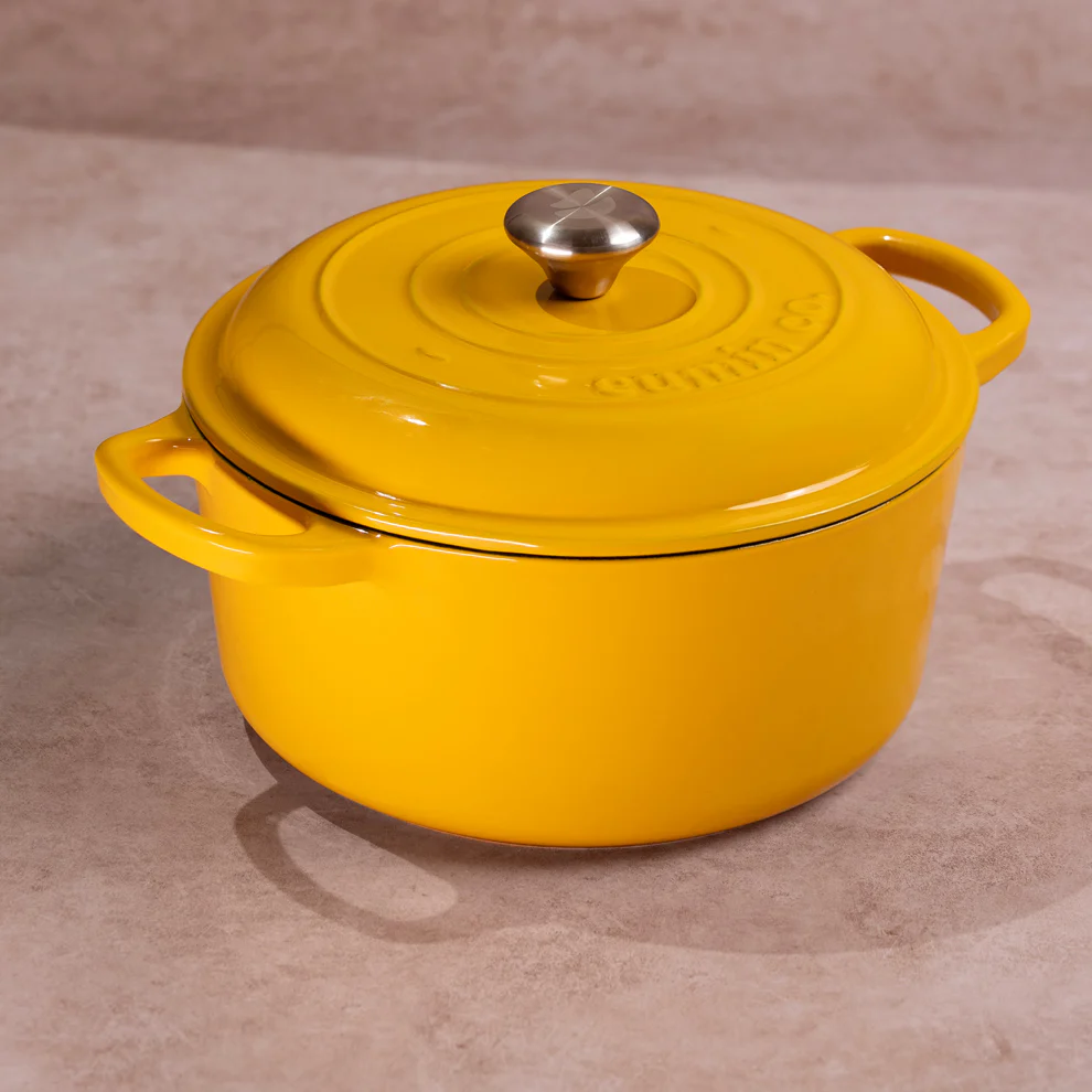 No. 9 Enamel Cast Iron Dutch Oven (4L) - Image 7
