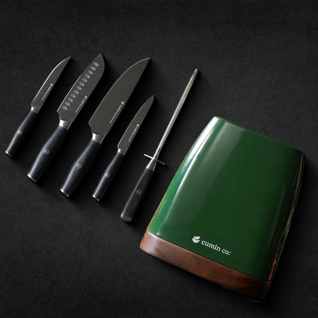 Quill Signature Set - Set of 5 Knives with Knife Block