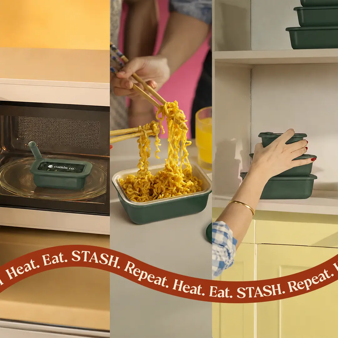 Stash Drip Glass Food Container (Small) - Image 4